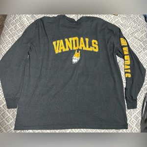 Idaho Vandals long sleeve Russell t- shirts - size xxl